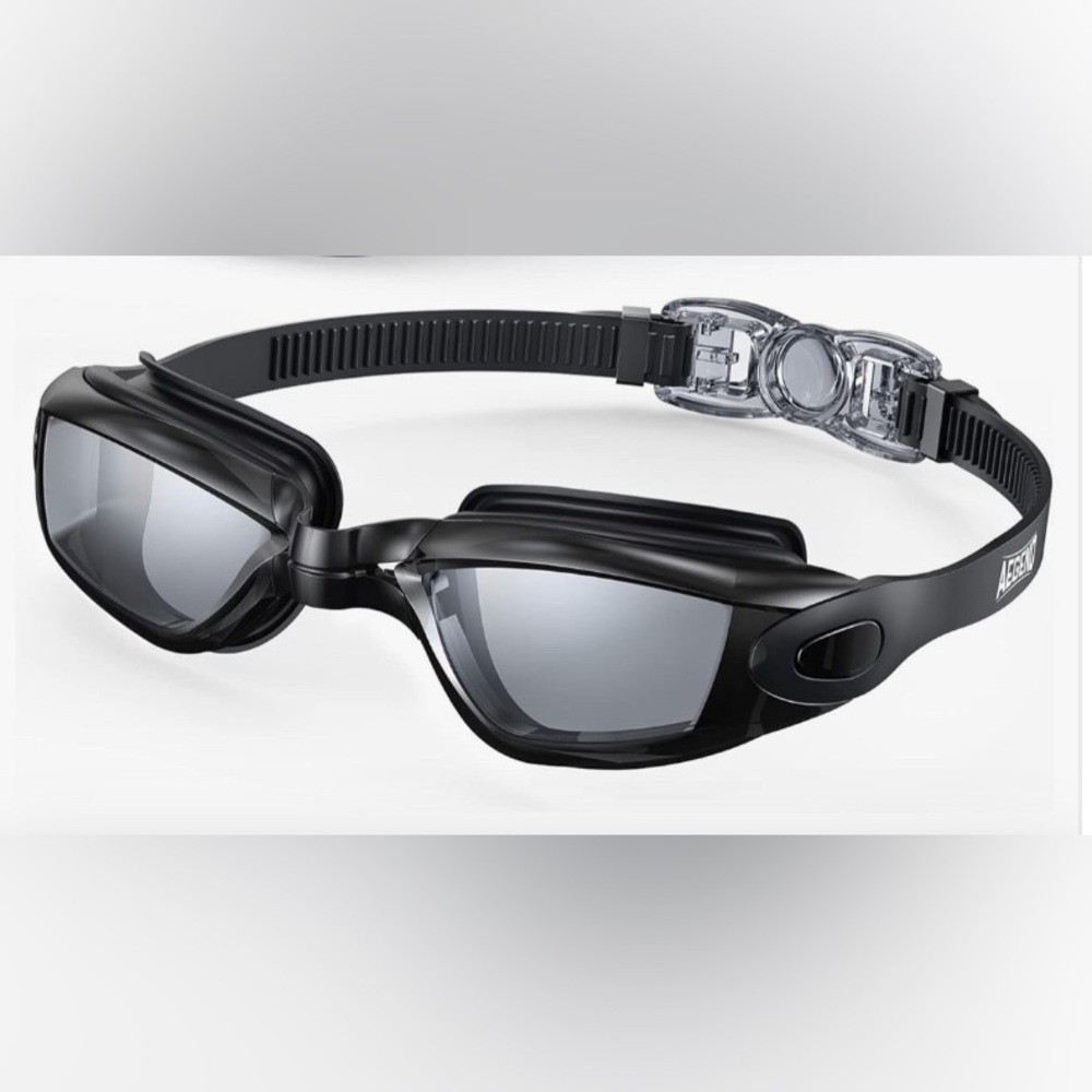 Aegend Swim Goggles, Swimming Goggles *NEW NEVER USED*